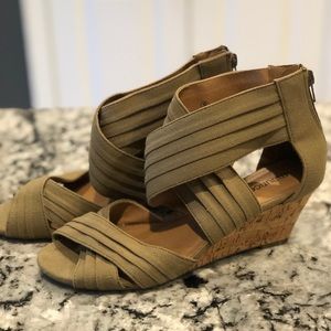 Strappy Wedges